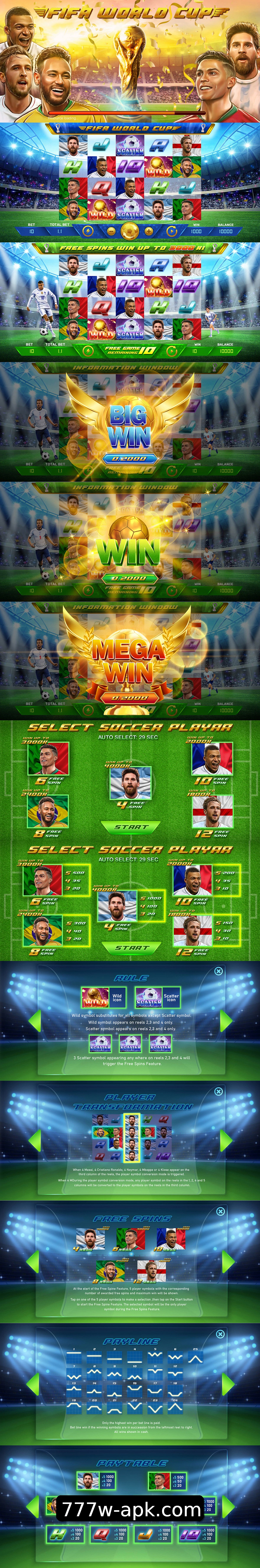 Apostas de Futebol 777w